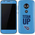 NFL Tennessee Titans Team Motto Moto E5 Play Skin